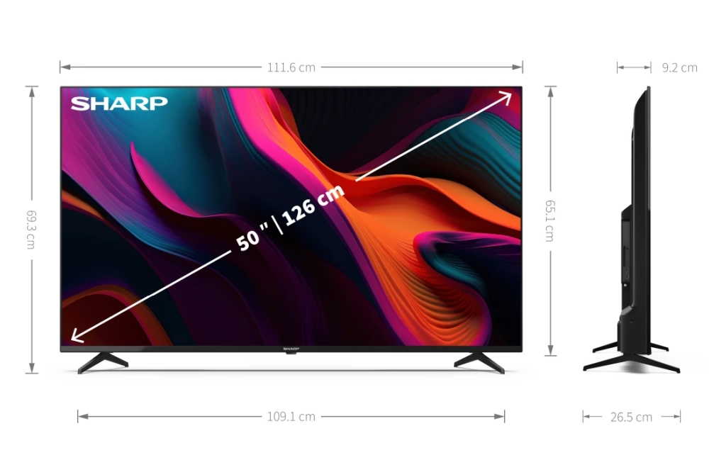 Televizor-Sharp-50GL4260E-50-LED-Google-TV-4K-SHARP-50GL4260E
