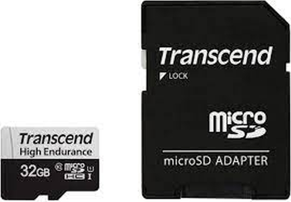 Pamet-Transcend-32GB-micro-SD-w-adapter-U1-High-TRANSCEND-TS32GUSD350V