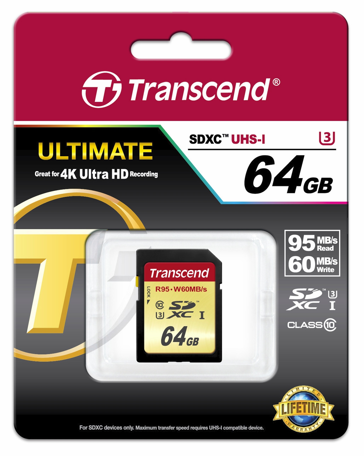 Pamet-Transcend-64GB-SDXC-UHS-I-U3-Card-TRANSCEND-TS64GSDU3
