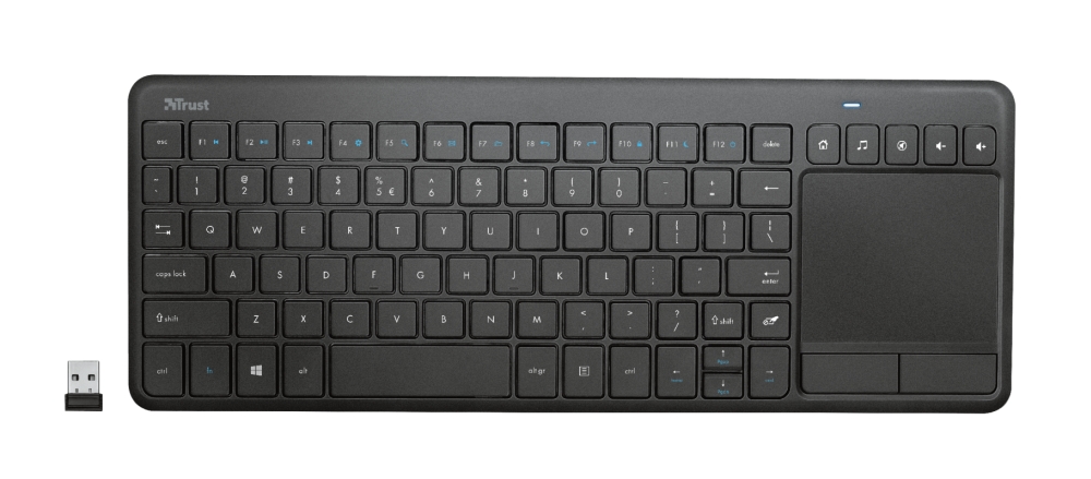 klaviatura-trust-vaia-wireless-touchpad-keyboard-trust-23382