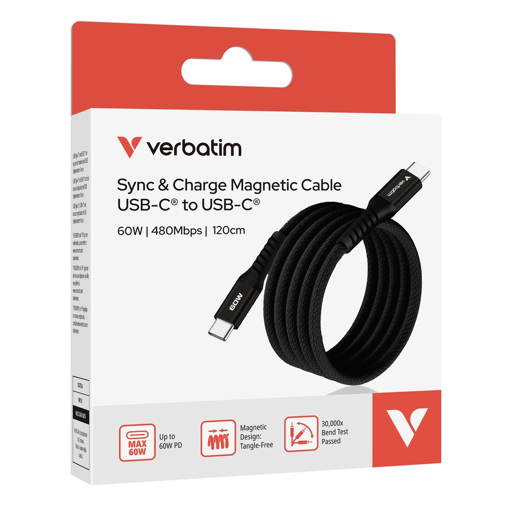 kabel-verbatim-sync-charge-usb-c-to-usb-c-60w-ma-verbatim-31859