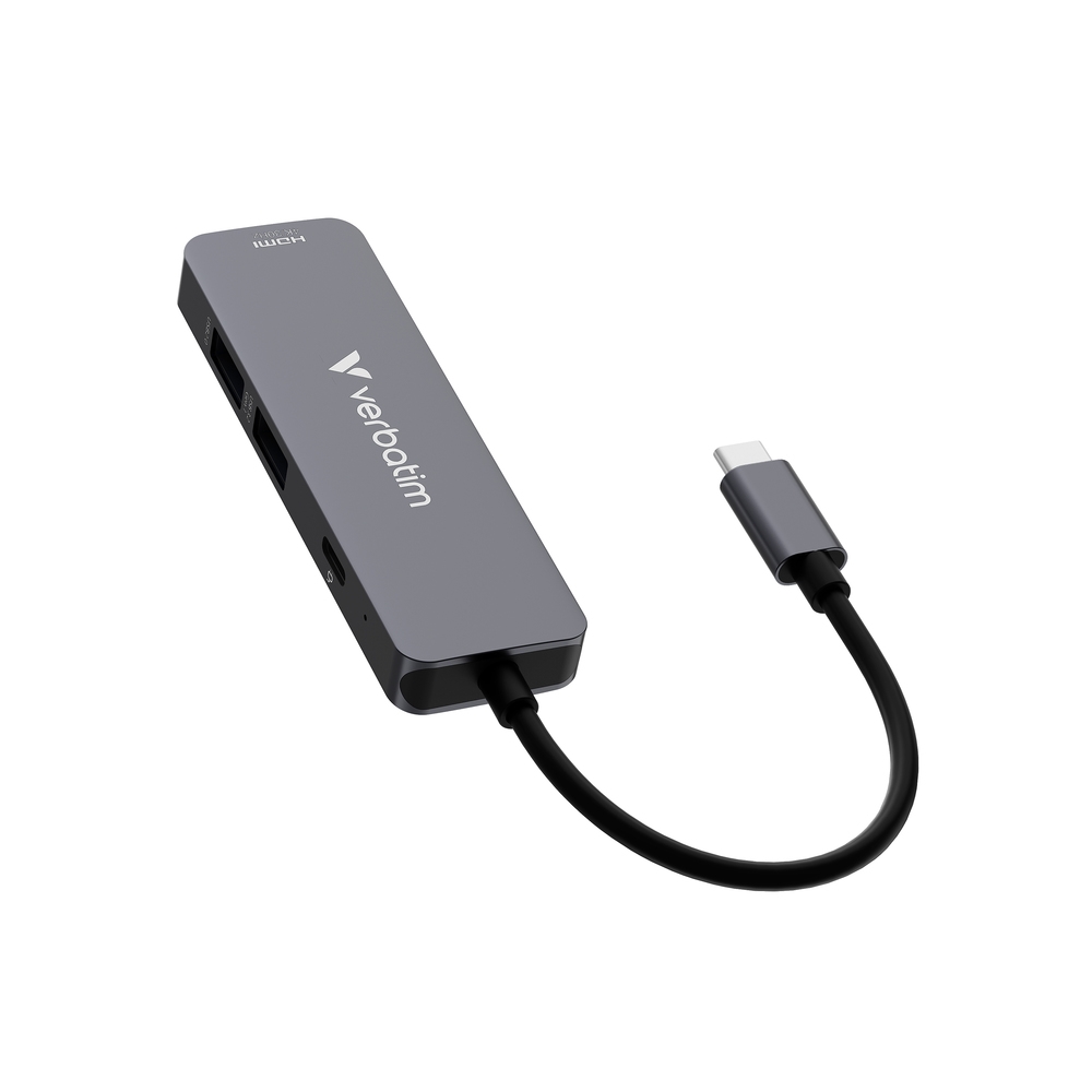 usb-hab-verbatim-usb-c-essentials-multiport-hub-4-verbatim-32155