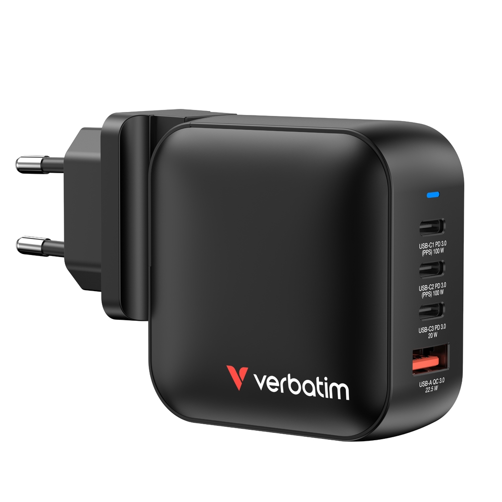 zaryadno-ustroystvo-verbatim-mini-gan-charger-100w-verbatim-32231