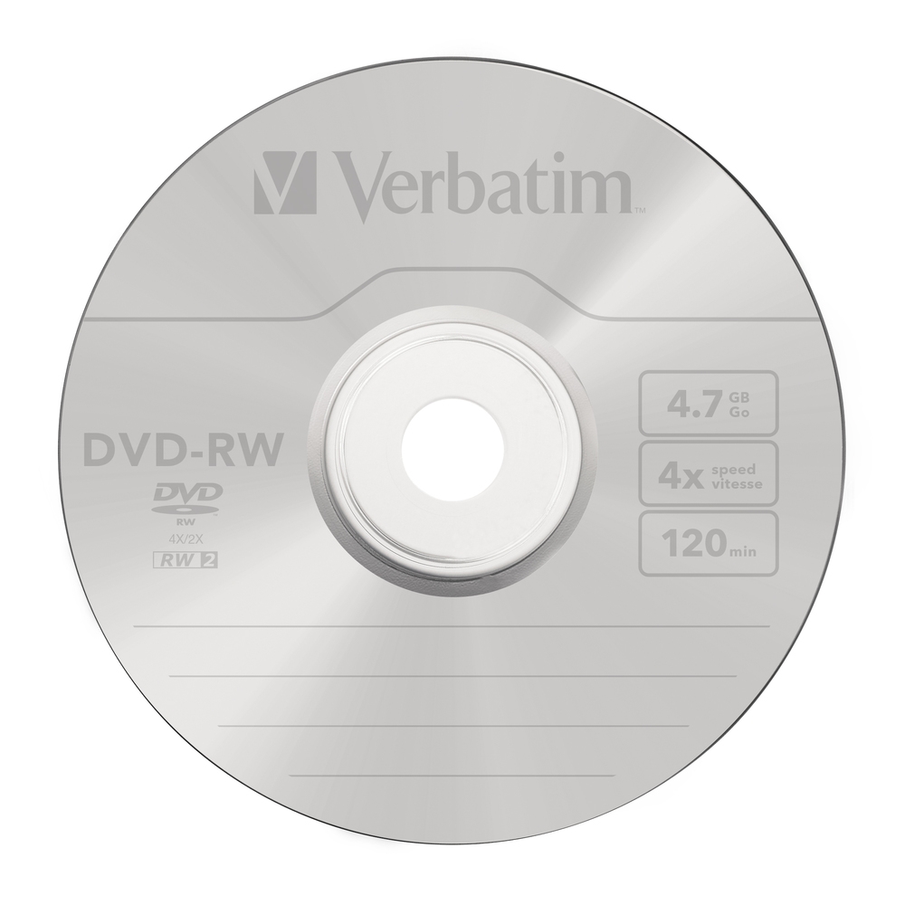 Mediya-Verbatim-DVD-RW-SERL-4-7GB-4X-MATT-SILVER-SU-VERBATIM-43285
