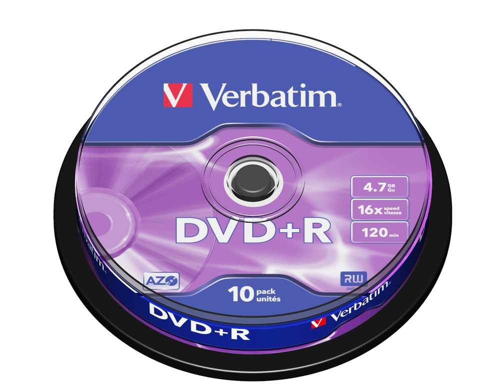 Mediya-Verbatim-DVDR-AZO-4-7GB-16X-MATT-SILVER-SUR-VERBATIM-43498