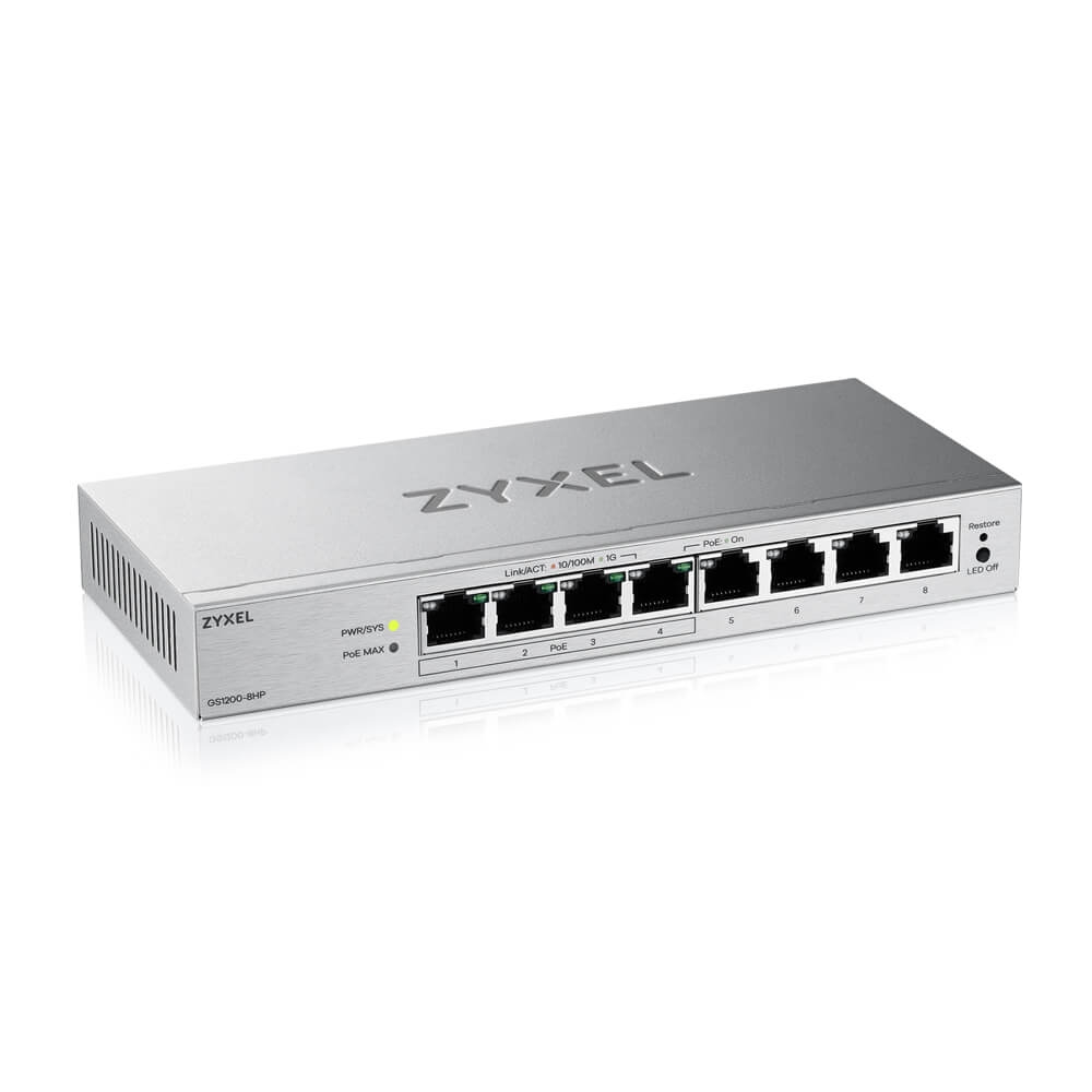 komutator-zyxel-gs1200-8hp-v3-8-port-gigabit-poe-zyxel-gs1200-8hpv3-eu0101f