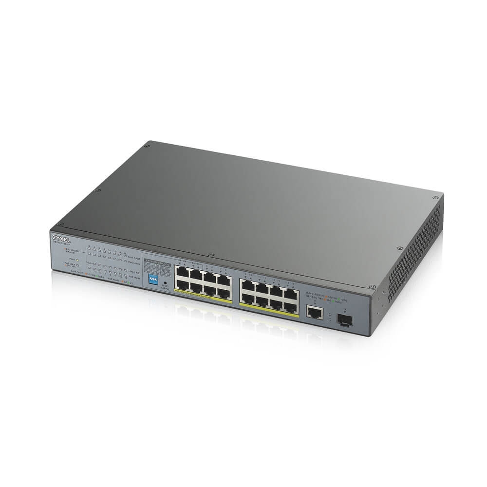 komutator-zyxel-gs1300-18hp-18-port-unmanged-cctv-zyxel-gs1300-18hp-eu0101f