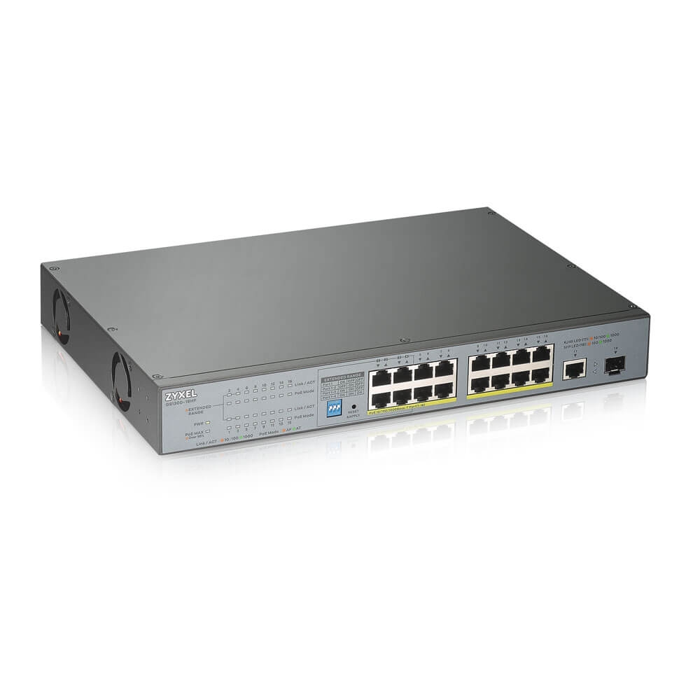 komutator-zyxel-gs1300-18hp-18-port-unmanged-cctv-zyxel-gs1300-18hp-eu0101f